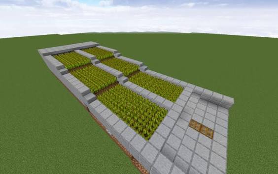 Minecraft Redstone Builds: 5 Useful Ideas You Should Try 4. Automatic Wheat Farm 2