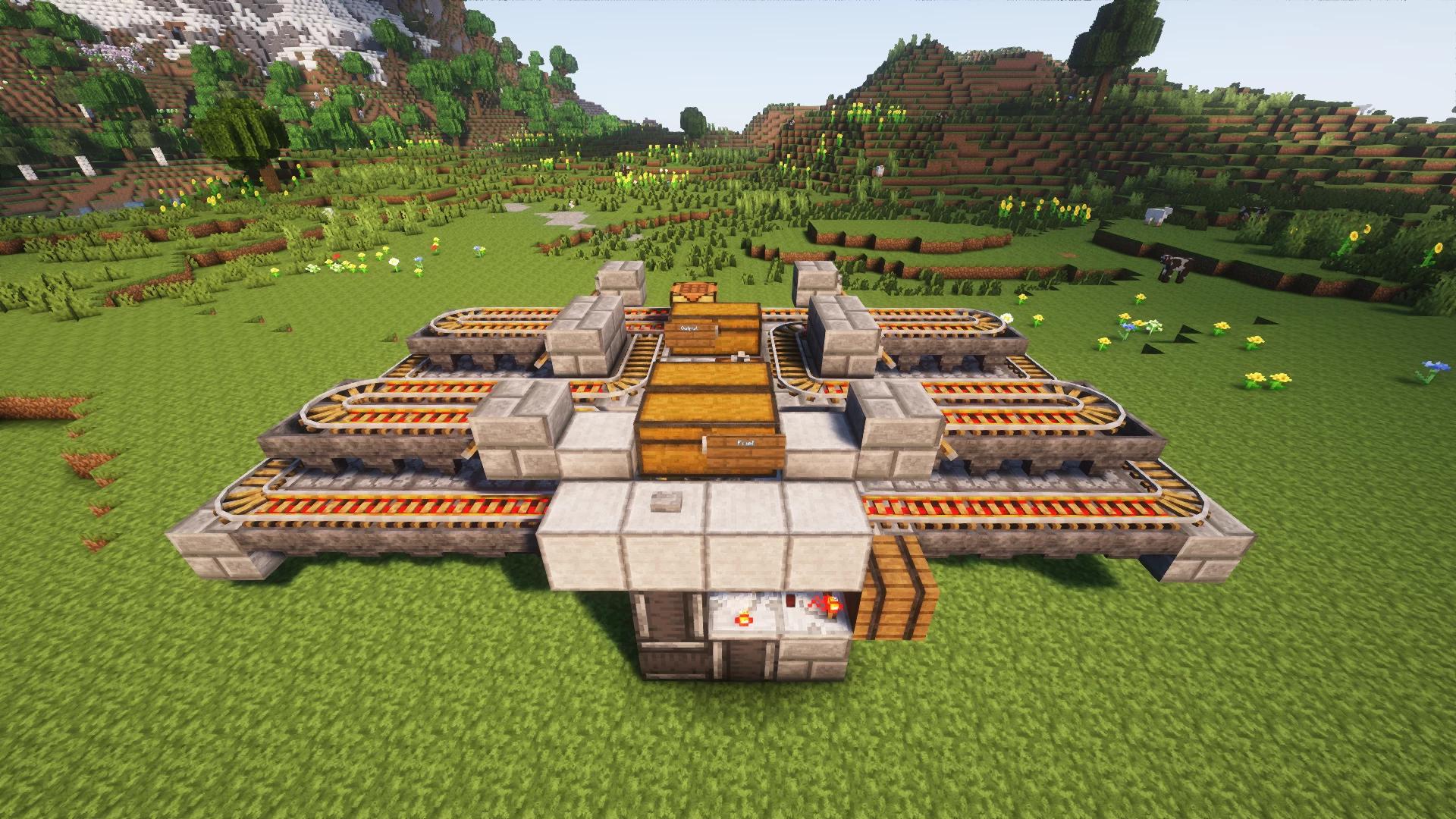 Minecraft Redstone Builds: 5 Useful Ideas You Should Try 5. Super Smelter 2