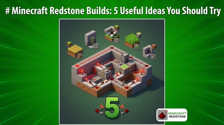 Minecraft RedStone Builds
